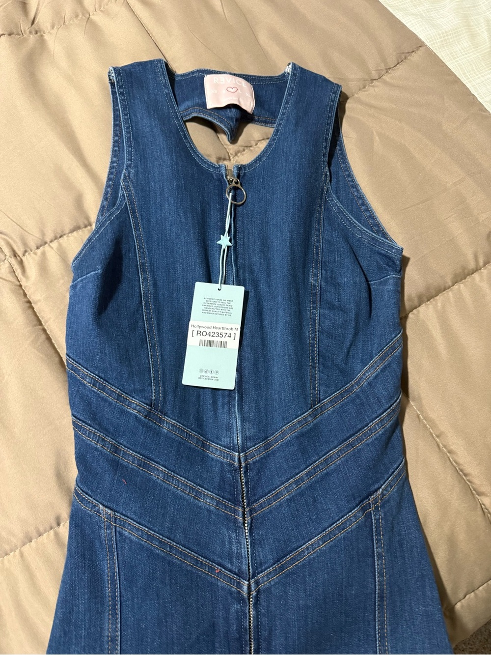 NWT Revice Hollywood Heartthrob Jumpsuit - Picture 5 of 9